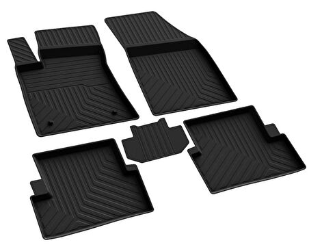 Hyundai Kona Ferrous 4D Havuzlu Kauçuk Paspas 2018 ve Üstü