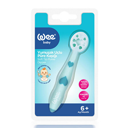Wee Baby Püre Kaşığı MAVİ
