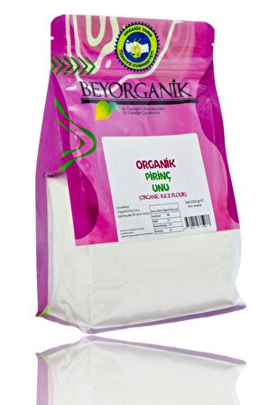 BeyOrganik Organik Pirinç Unu 500 Gr