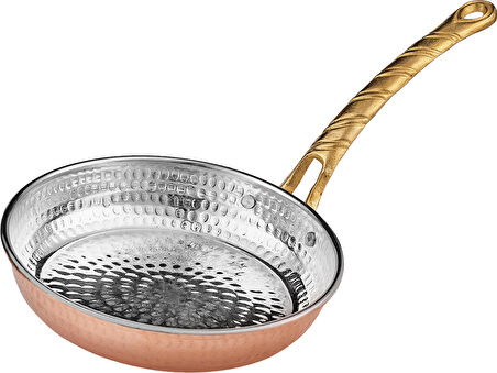 Karaca Alacahöyük Bakır Tava 22 Cm