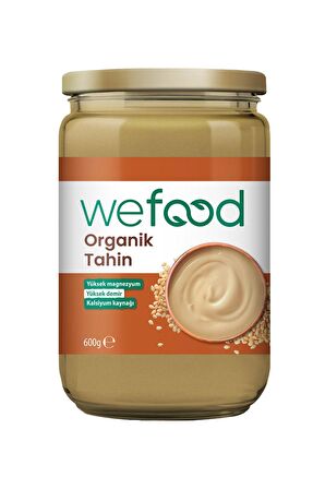 Wefood Organik Tahin 600 gr (Yerli Susam)