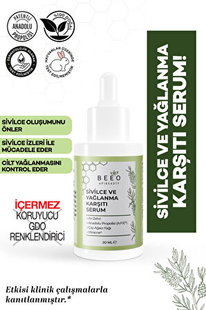 Apibeauty Sivilce Ve Yağlanma Karşıtı Serum