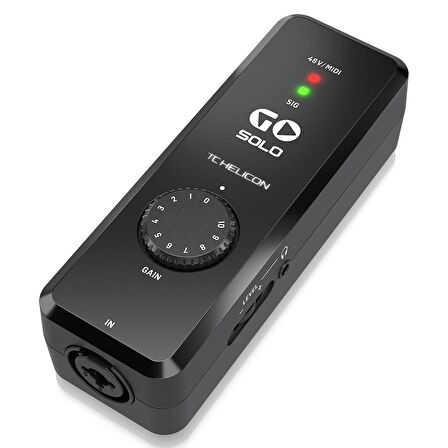 Tc Helicon Go Solo Mobil Cihazlar Için Audio/Midi Arayüzü