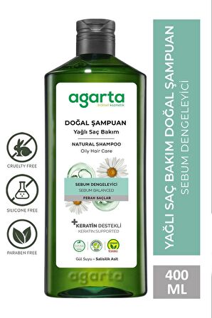 Yağlı saçlar için şampuan 1 adet