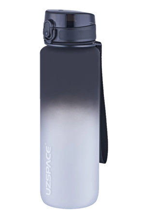 Uzspace 800ml -YENİ EBAT-Çift Renk Softtouch Tritan Su Matarası