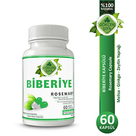Biberiye Kapsül (rosemary Capsule)