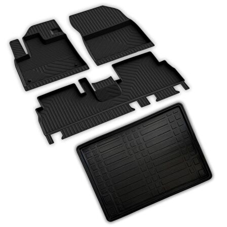 Fiat Doblo Ferrous 4D Paspas ve 3D Bagaj Havuzu 2023 ve Üstü