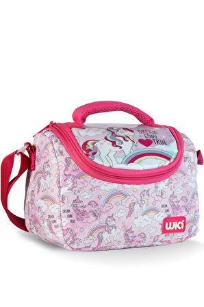 Wia Soft Unicorn Kız Çocuk Termoslu Beslenme Çantası