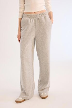 DeFacto Coool Wide Leg Eşofman Altı Beli Lastikli Geniş Bol Paça B3345AX25SPGR210
