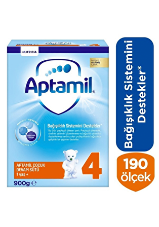 Aptamil Devam Sütü 1 Yaş+ 4 Numara 900 gr