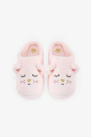 Açık Pembe Sleepy Bear Terlik