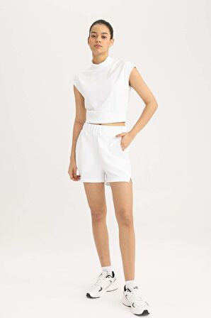 DeFactoFit Oversize Geniş Kalıp Sporcu Şort B8975AX24SMWT80
