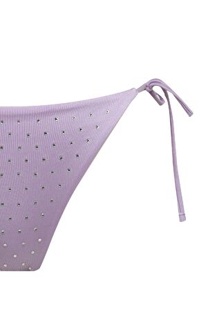 DeFacto Regular Fit Desenli Bağcıklı Bikini Altı-Fall in Love C4424AX24HSPR33