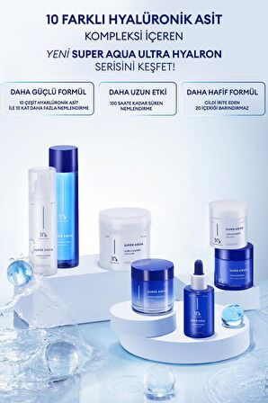 Missha Super Aqua Tüm Cilt Tipleri İçin Su Bazlı Yağsız Nemlendirici Yüz Bakım Kremi 70 ml