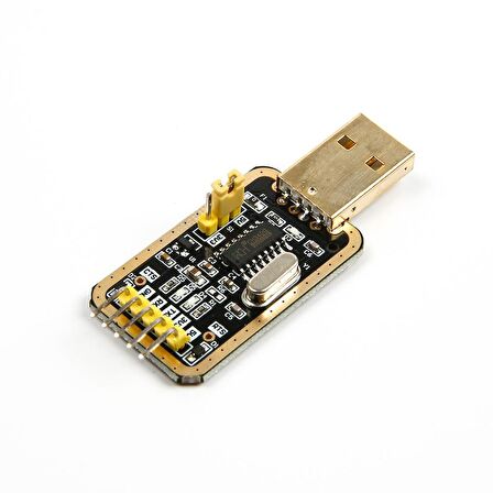 CH340G RS232 USB-TTL Seri Haberleşme Dönüştürücü Modülü + 9 Küçük Kablo