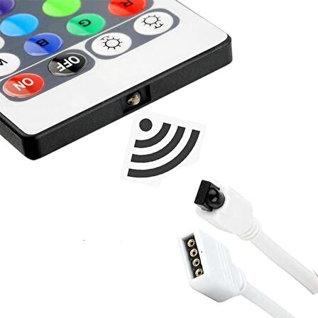 44 Tuşlu 12V 5050 RGB LED Şerit için Kumanda