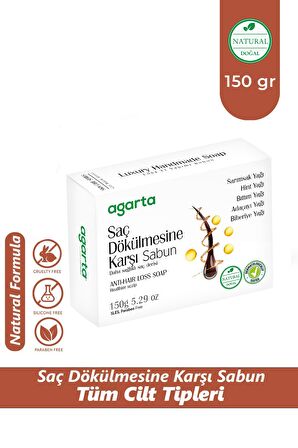 Agarta Doğal Bakım Saç Dökülmesine Karşı Sabun 150 gr