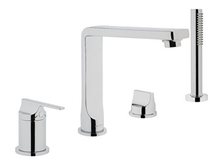 Artema Suit L A42529 Küvet Bataryası, 4 Delikli, Krom