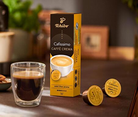 Tchibo Caffe Crema Fine Aroma 10'lu Kapsül Kahve 
