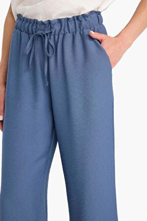 DeFacto Esnek Beli Cepli Düz Paça Kapri A6764AX25SMIN113