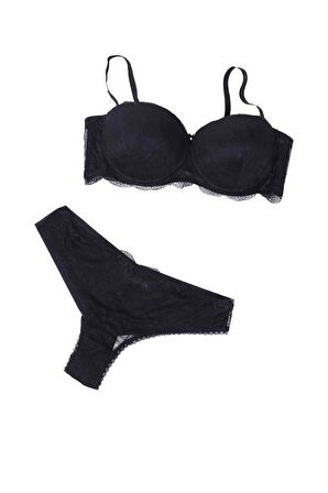 Pierre Cardin Kadın Pisa Cup Push Up Straplez Sütyen Takım