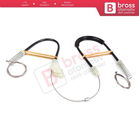 Volvo S40 V40 MK1 644 645 1995-2004 4/5-Kapı 30623453 İçin Elektrikli Arka Sağ Cam Kriko Tamir Seti