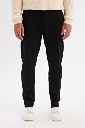 Tapered Fit Cepli Chino Kanvas Pantolon