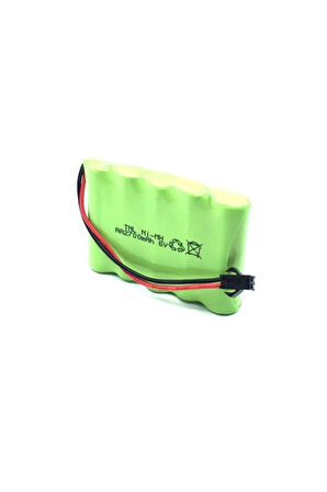 6v 2700mah Oyuncak Araba Bataryası Siyah Soketli+usb Şarj Cihazı