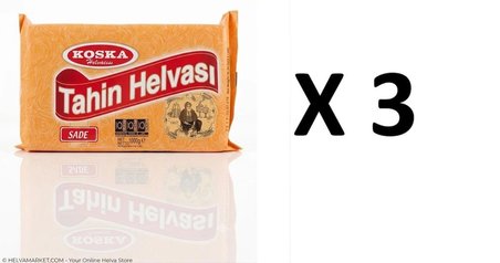 Koska Sade Helva 1000 GR X 3 adet