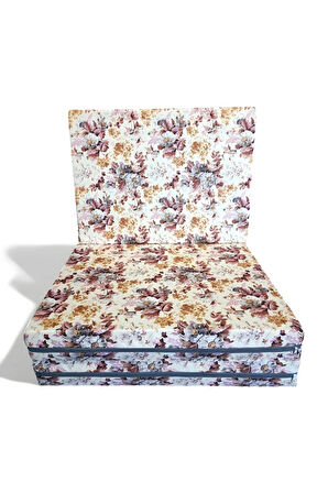 Katlanır Yer yatağı - Yer Minderi- Misafir Yatağı- Balkon Minderi 70x180x8 cm Kalınlık