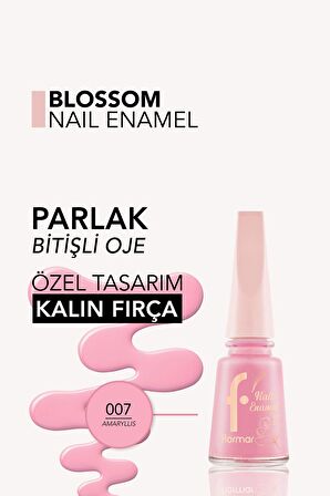 Flormar Blossom Uzun Süre Kalıcı & Parlak Bitişli Oje