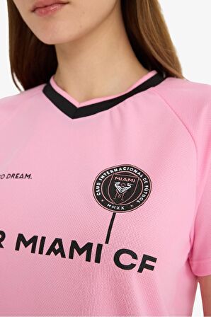 DeFacto Coool MLS Regular Fit Sırt Baskılı Forma Kumaş Kısa Kollu Tişört F2892AX25SMPN253