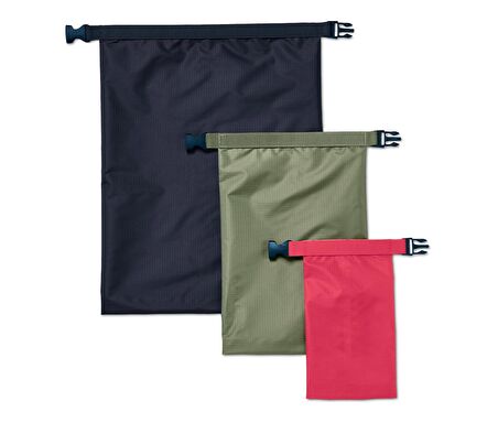 Sırt Çantası Seti, Su Geçirmez, 3 Adet