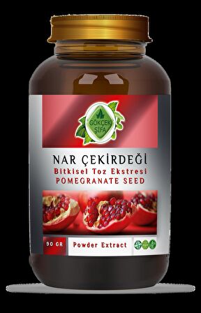 Nar Çekirdeği Toz Ekstresi 90 Gr Cam Kavanoz