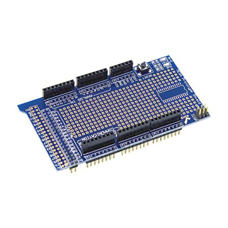 Arduino Mega 2560 Proto Shield V3.0 + Mini Breadboard