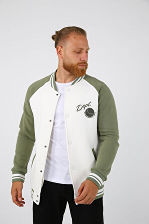 BRG Haki Mevsimlik Erkek Kolej Regular Fit Ceket