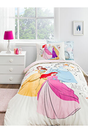 Özdilek Krem Princess Time Nevresim Takımı Tek Kişilik Ranforce