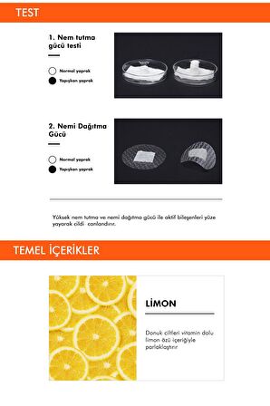 Limon Özlü Aydınlatıcı Yaprak Maske (1ad) Airy Fit Sheet Mask Lemon