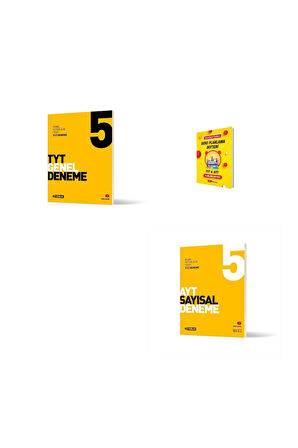 TYT 5li Genel ve AYT 5li Sayısal Deneme Seti