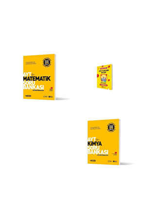 AYT Matematik ve Kimya Soru Bankası