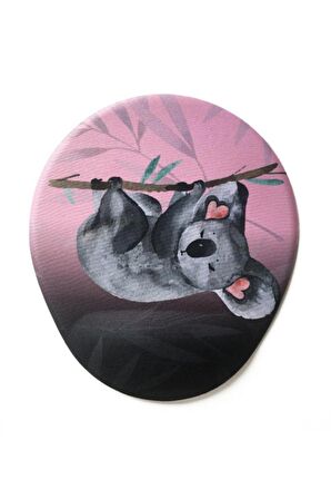 Koala Bılek Desteklı Mouse Pad - Pembe