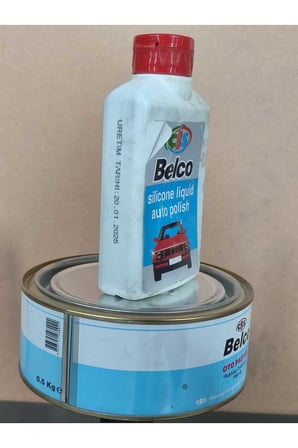 4'lü Set 500 gr Pasta 250 ml Cila- Oto Araba Far Parlatma Pasta Cila ve Polisaj Süngeri Seti