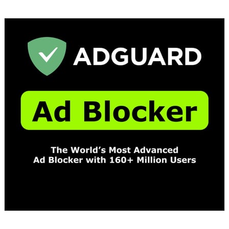 AdGuard Reklam Engelleyici Premium Lisansı (1 Yıl / 1 Cihaz)