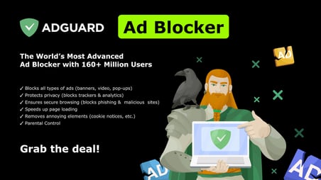 AdGuard Reklam Engelleyici Premium Lisansı (1 Yıl / 1 Cihaz)