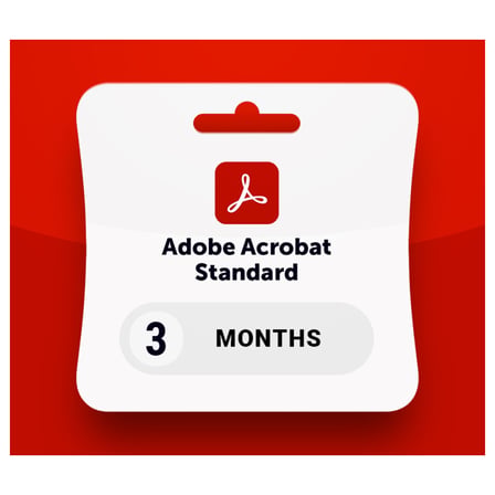 Adobe Acrobat Standard 3 Aylık Dijital Abonelik Anahtarı (Subscription Key)