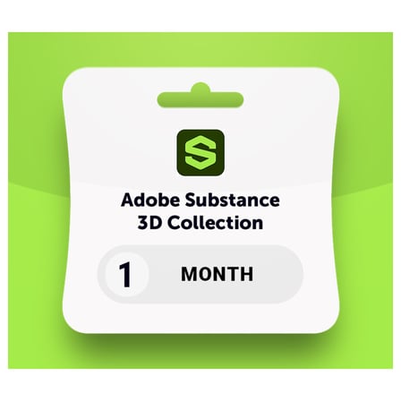 Adobe Substance 3D Collection 1 Aylık Abonelik Anahtarı