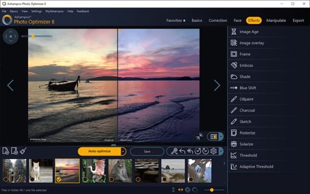 Ashampoo Photo Optimizer 8 Fotoğraf Düzenleme Yazılımı Lisans Anahtarı