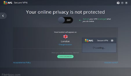 AVG Secure VPN Lisans Anahtarı (1 Yıl / 10 Cihaz)