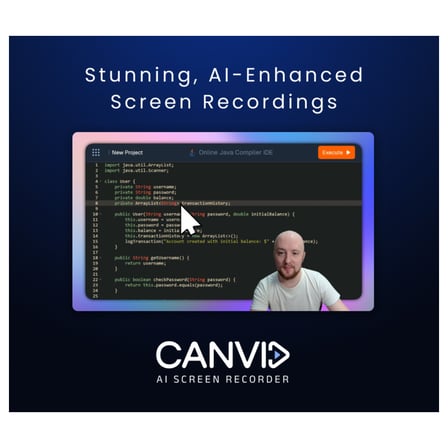 CANVID Pro Edition Yapay Zekâ Destekli Ekran Kayıt Yazılımı Lisans Anahtarı