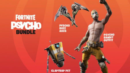 Fortnite Psycho Bundle Epic Games CD Key - Kozmetik Paket Dijital Kodu